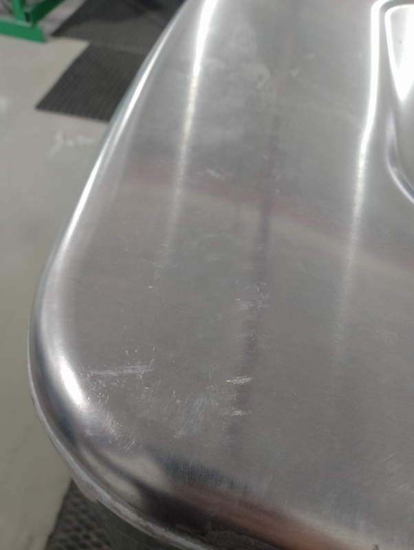 Алюминиевый топливный бак МАЗ 500л. (№ 769595)